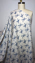 Liberty Fabrics & Bridgerton ~ 'Amelie Luise' Blue & White | Tana Lawn™ *Remnant 4.2m Was $250 Now $199